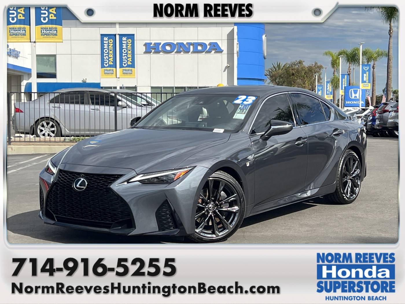2023 Lexus IS IS 350 F SPORT — Sedan — 25,934 mi — Huntington Beach, CA