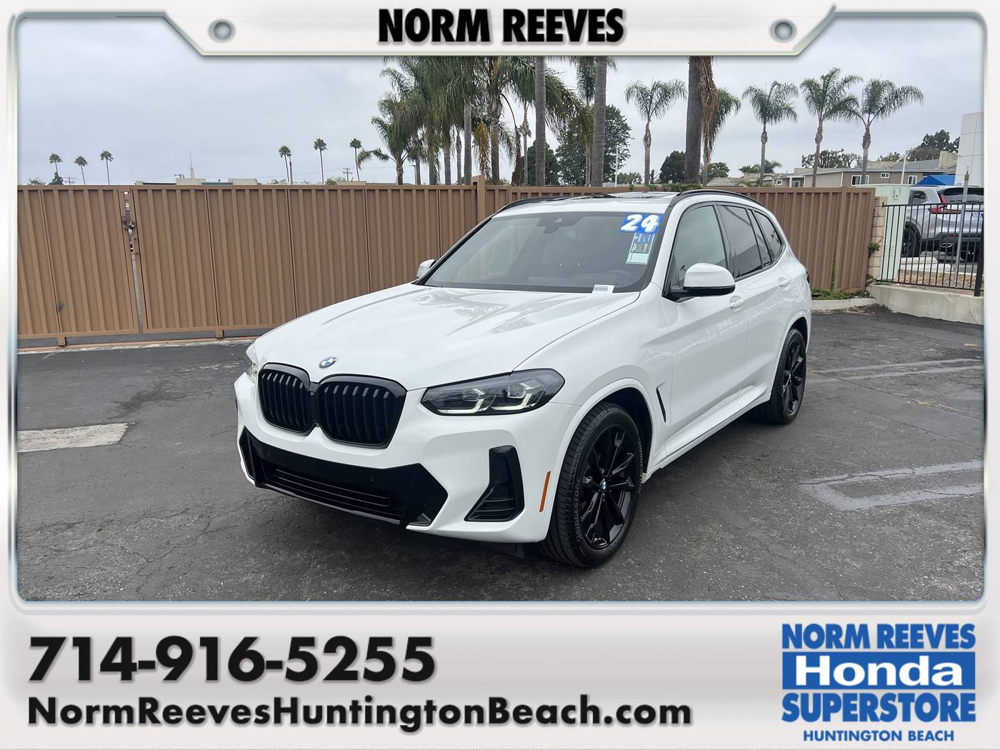 2024 BMW X3 30i — SUV — 25,272 mi — Huntington Beach, CA