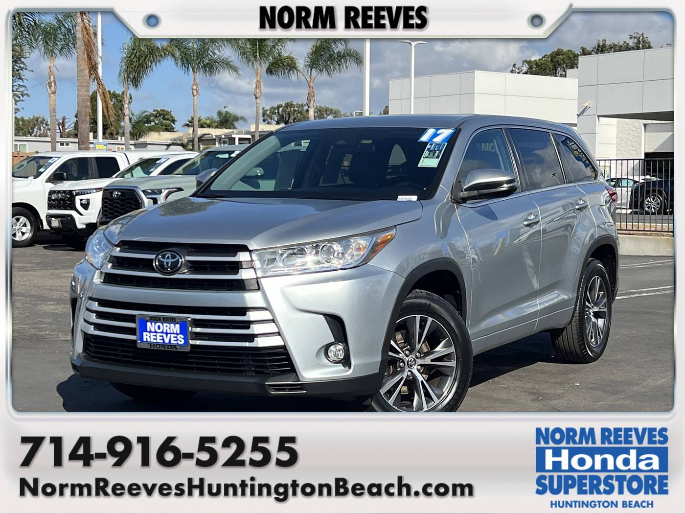 2017 Toyota Highlander LE Plus — SUV — 67,323 mi — Huntington Beach, CA