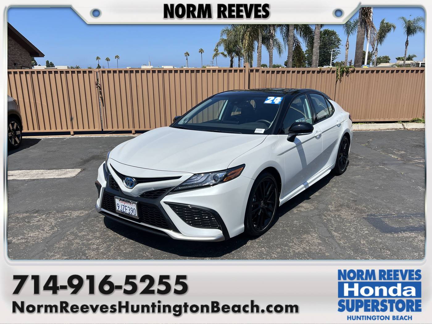 2024 Toyota Camry Hybrid XSE — Sedan — 4,775 mi — Huntington Beach, CA