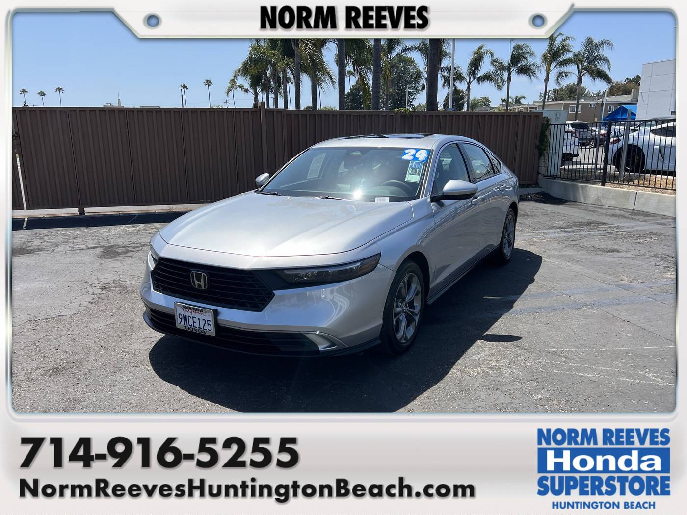 2024 Honda Accord EX — Sedan — 9,692 mi — Huntington Beach, CA