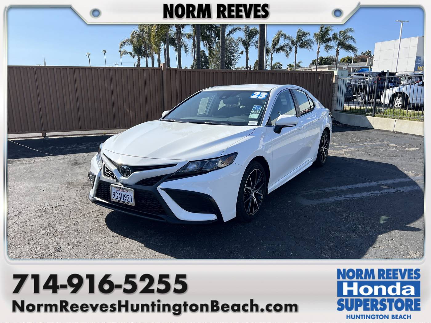 2023 Toyota Camry SE — Sedan — 44,283 mi — Huntington Beach, CA