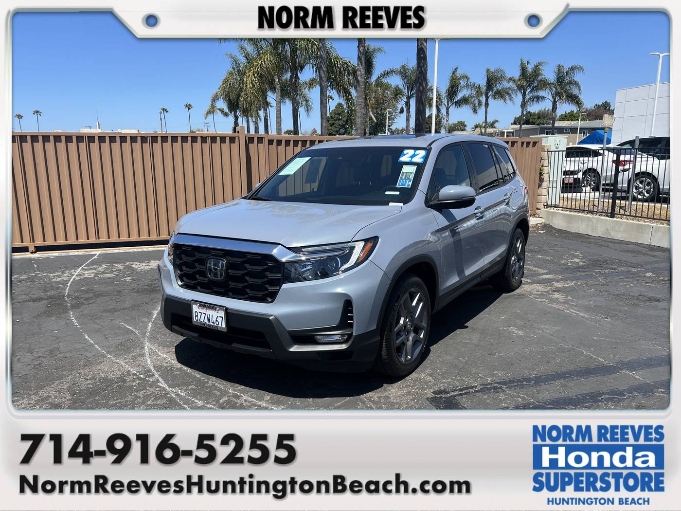 2022 Honda Passport EX-L — SUV — 33,596 mi — Huntington Beach, CA