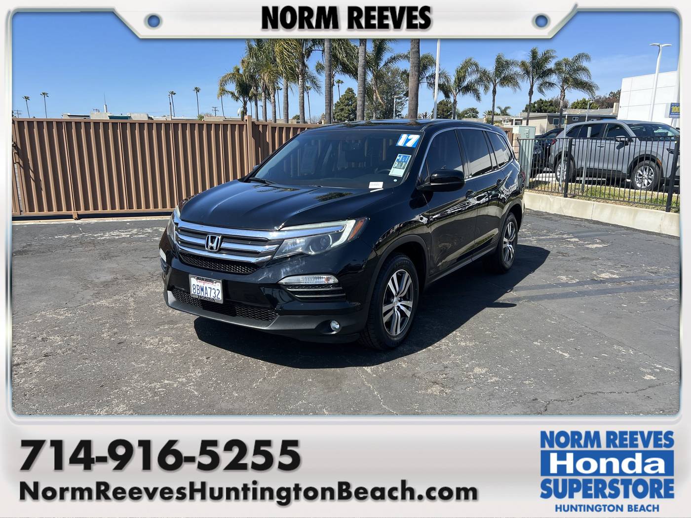 2017 Honda Pilot EX-L — SUV — 83,451 mi — Huntington Beach, CA
