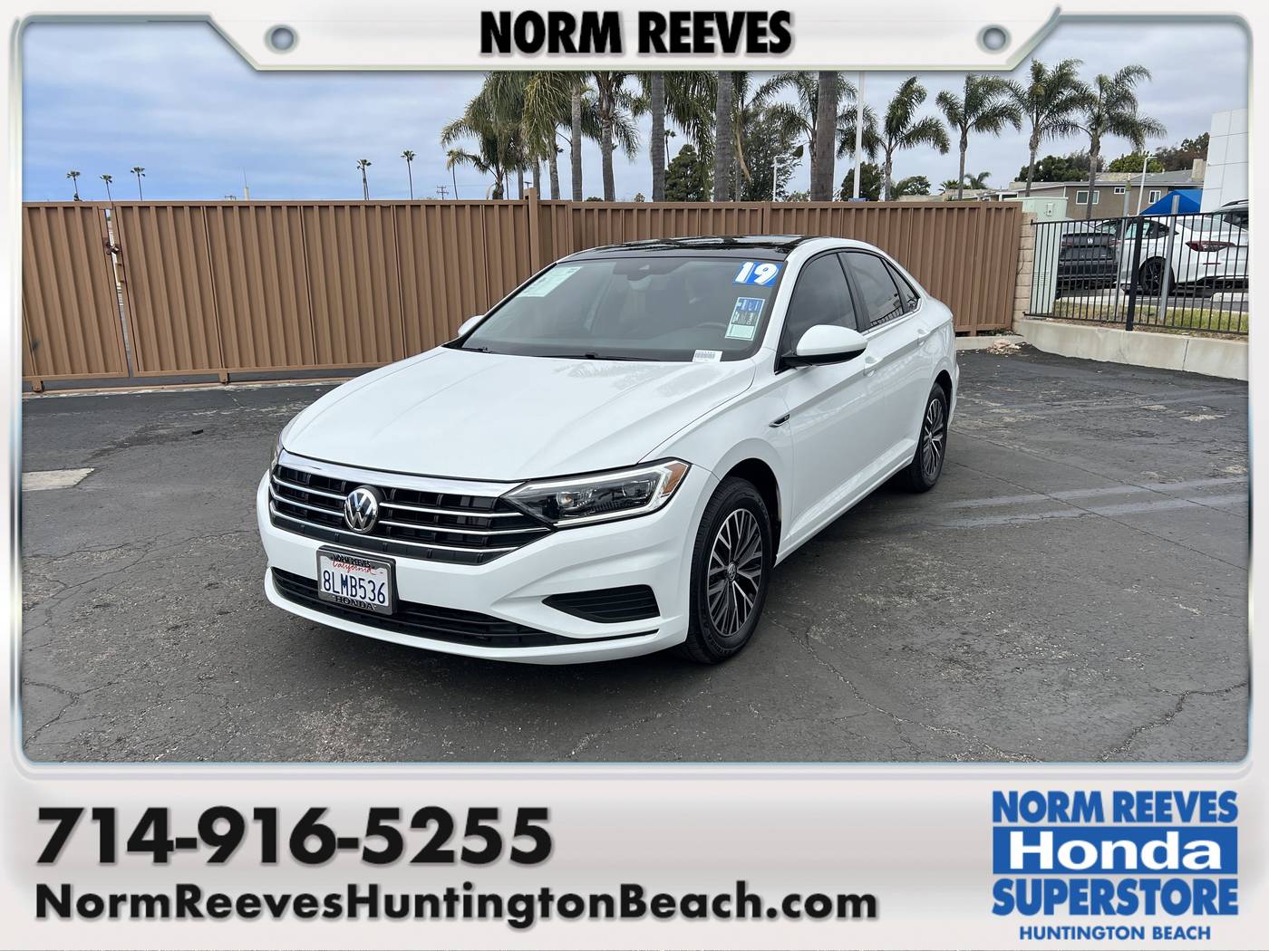 2019 Volkswagen Jetta SEL — Sedan — 55,206 mi — Huntington Beach, CA