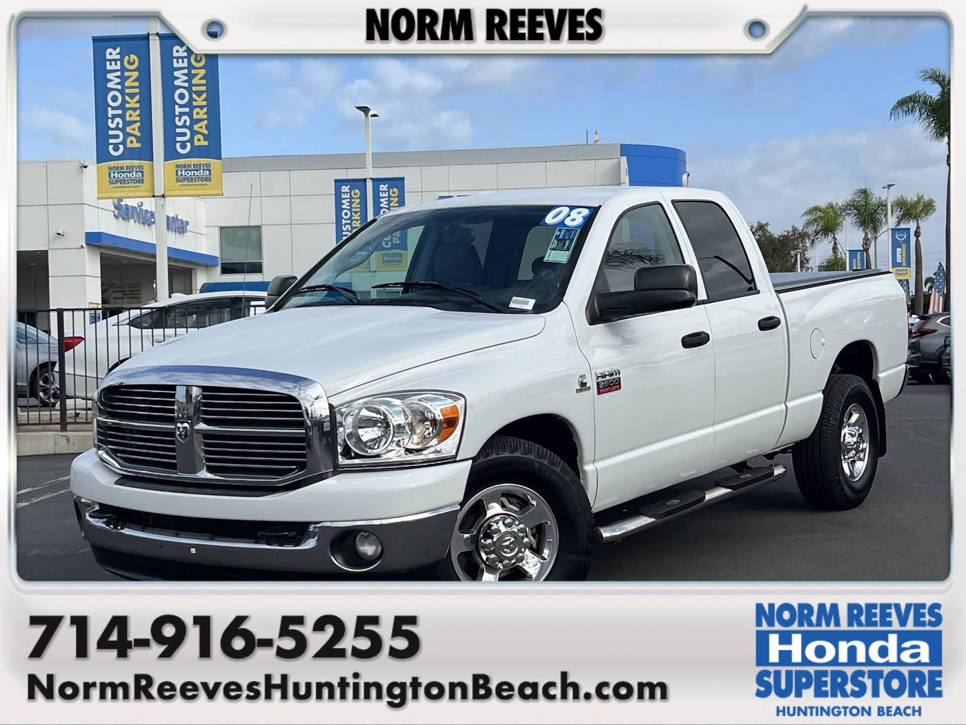 2008 Dodge Ram 2500 SLT — Pickup Truck — 178,240 mi — Huntington Beach, CA
