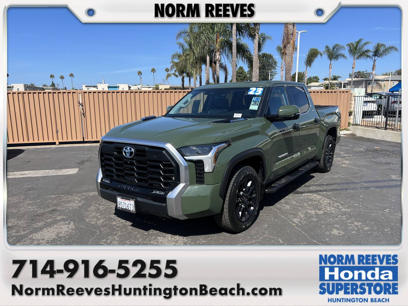 2023 Toyota Tundra Hybrid Limited — Pickup Truck — 21,128 mi — Huntington Beach, CA