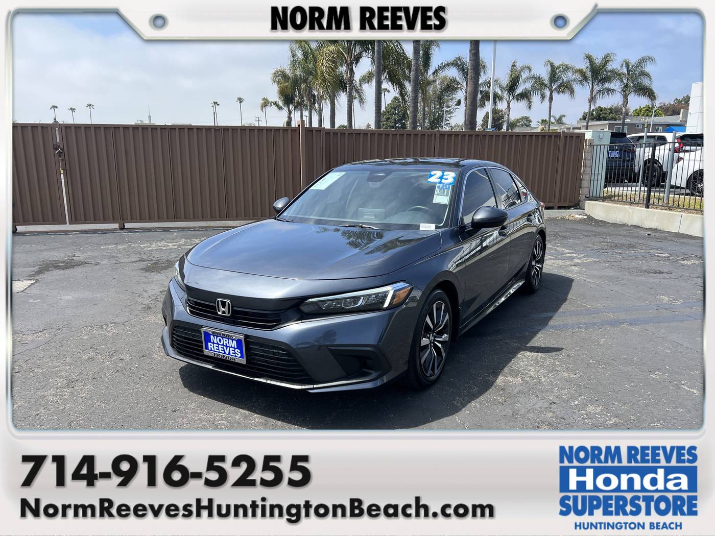 2023 Honda Civic EX — Sedan — 67,235 mi — Huntington Beach, CA