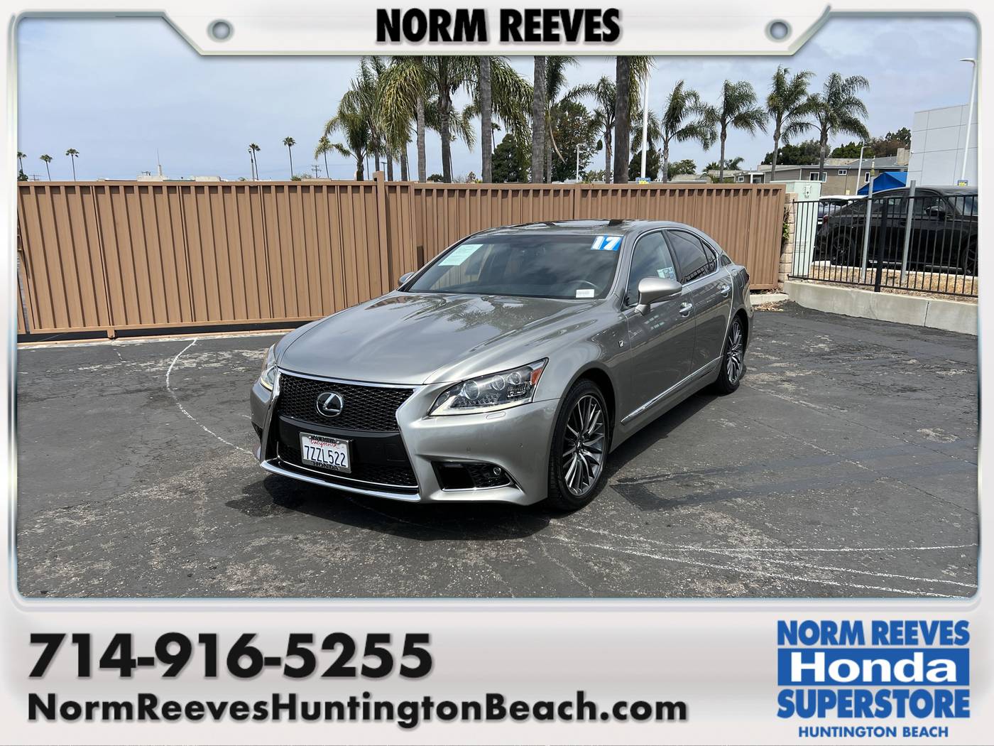2017 Lexus LS LS 460 — Sedan — 65,438 mi — Huntington Beach, CA