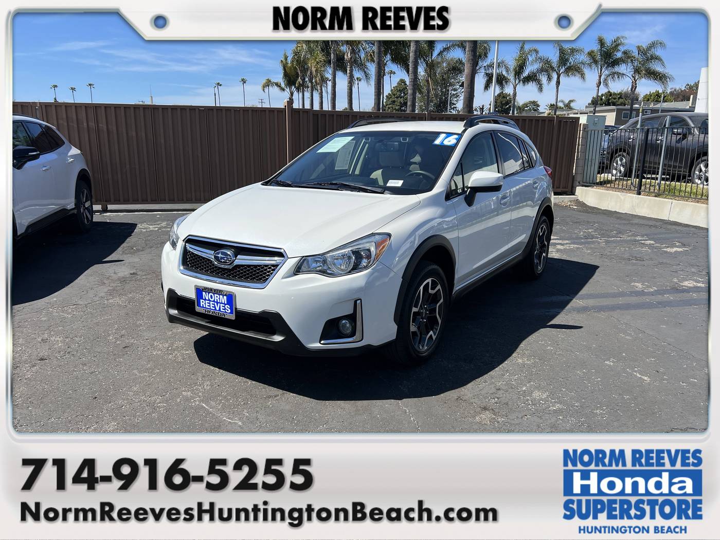 2016 Subaru Crosstrek Premium — SUV — 73,894 mi — Huntington Beach, CA