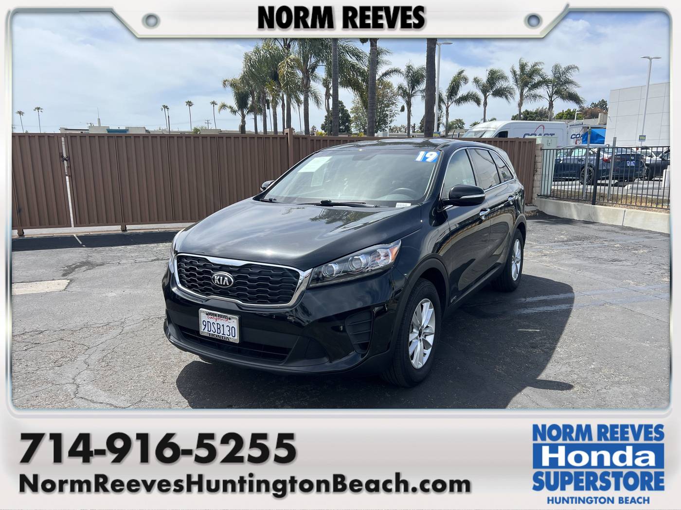 2019 Kia Sorento LX — SUV — 74,390 mi — Huntington Beach, CA
