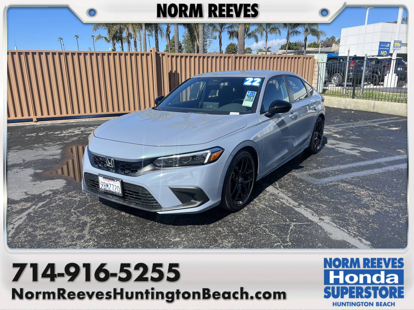 2022 Honda Civic Sport — Hatchback — 43,412 mi — Huntington Beach, CA