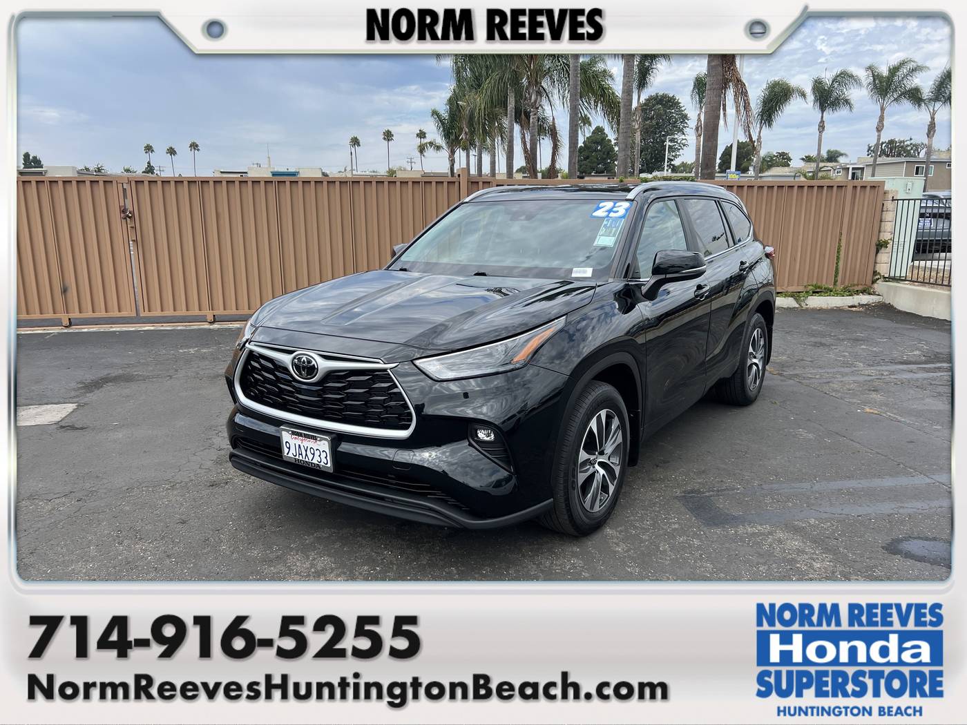 2023 Toyota Highlander XLE — SUV — 21,143 mi — Huntington Beach, CA