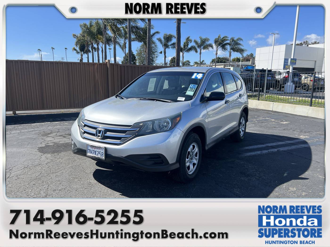 2014 Honda CR-V LX — SUV — 114,655 mi — Huntington Beach, CA