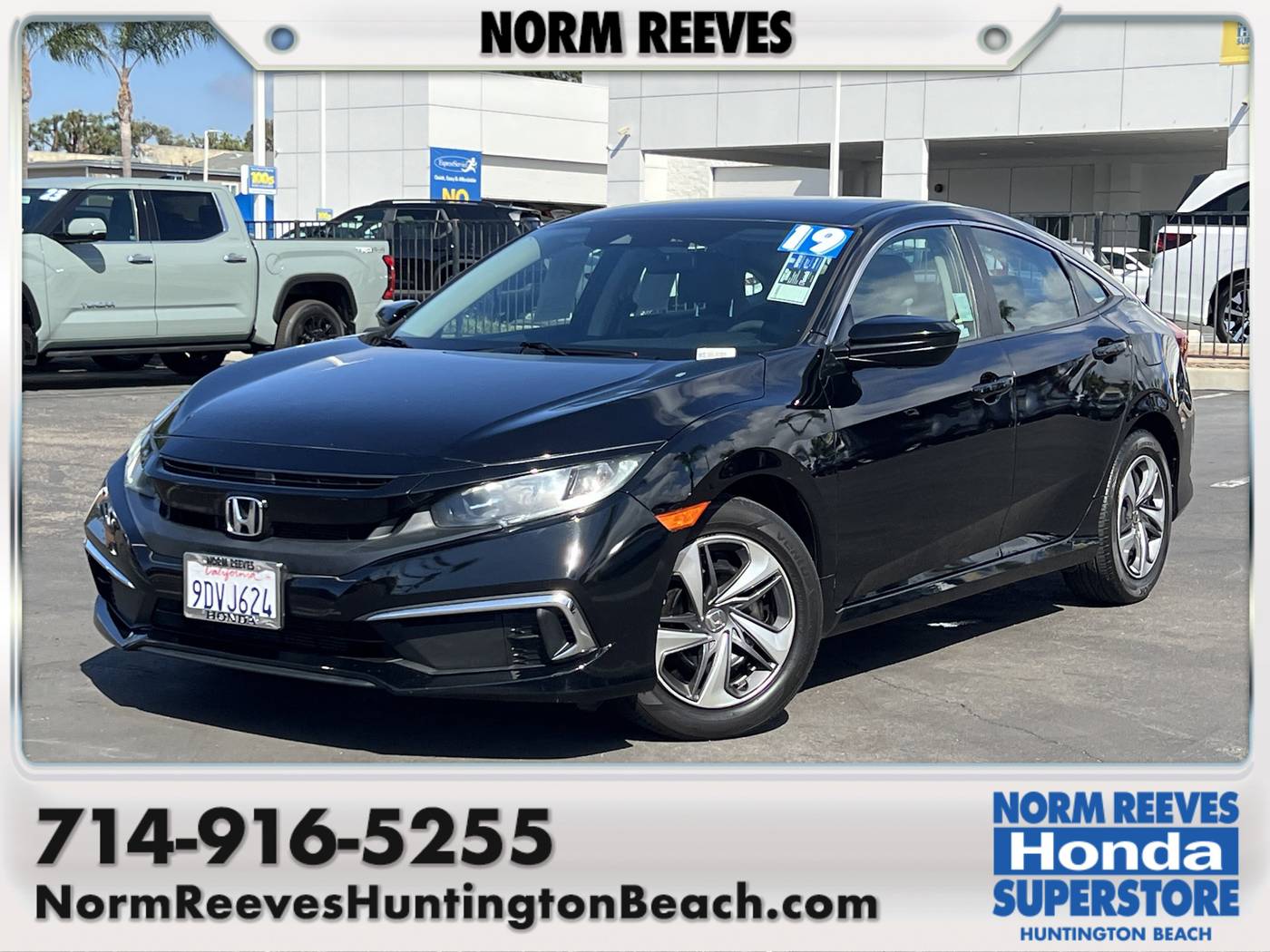 2019 Honda Civic LX — Sedan — 79,493 mi — Huntington Beach, CA