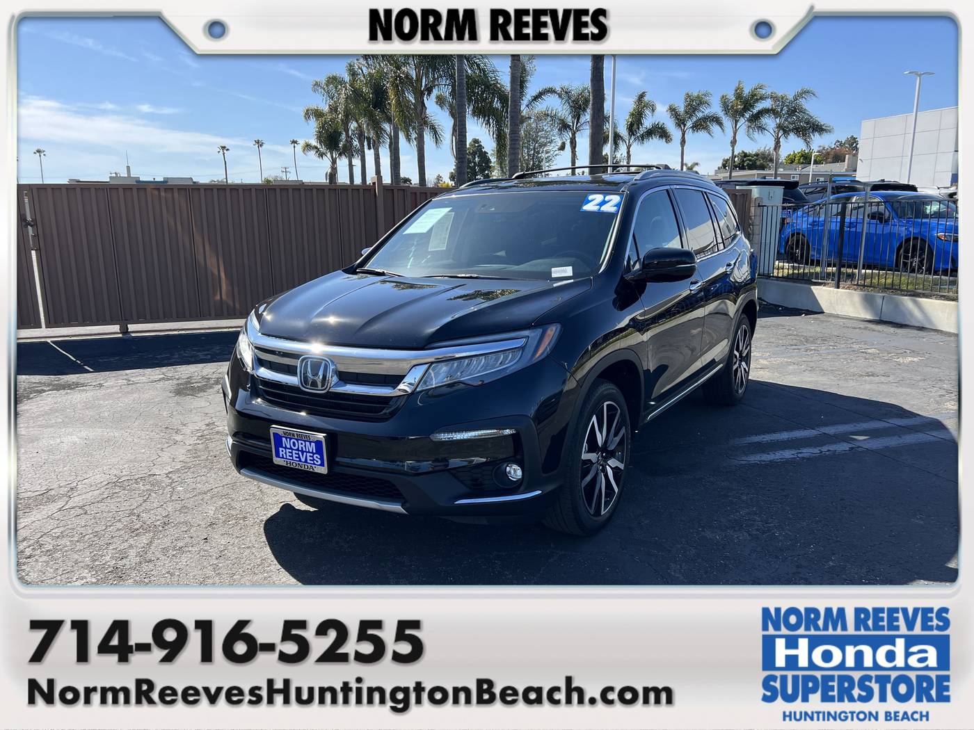 2022 Honda Pilot Elite — SUV — 22,631 mi — Huntington Beach, CA