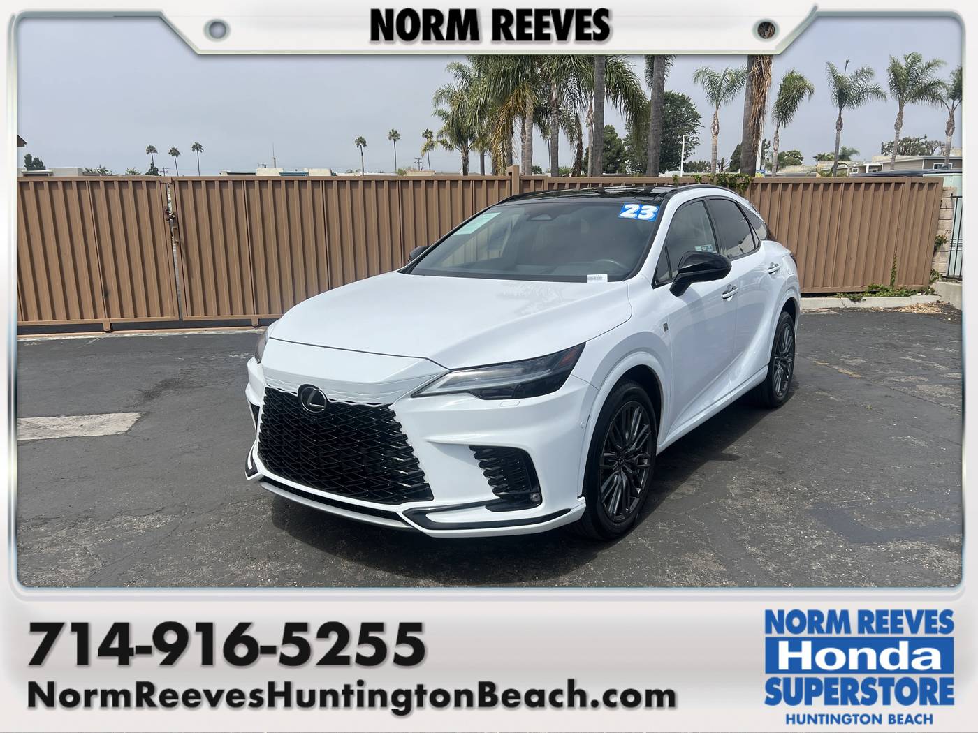 2023 Lexus RX RX 500h F SPORT Performance — SUV — 34,610 mi — Huntington Beach, CA