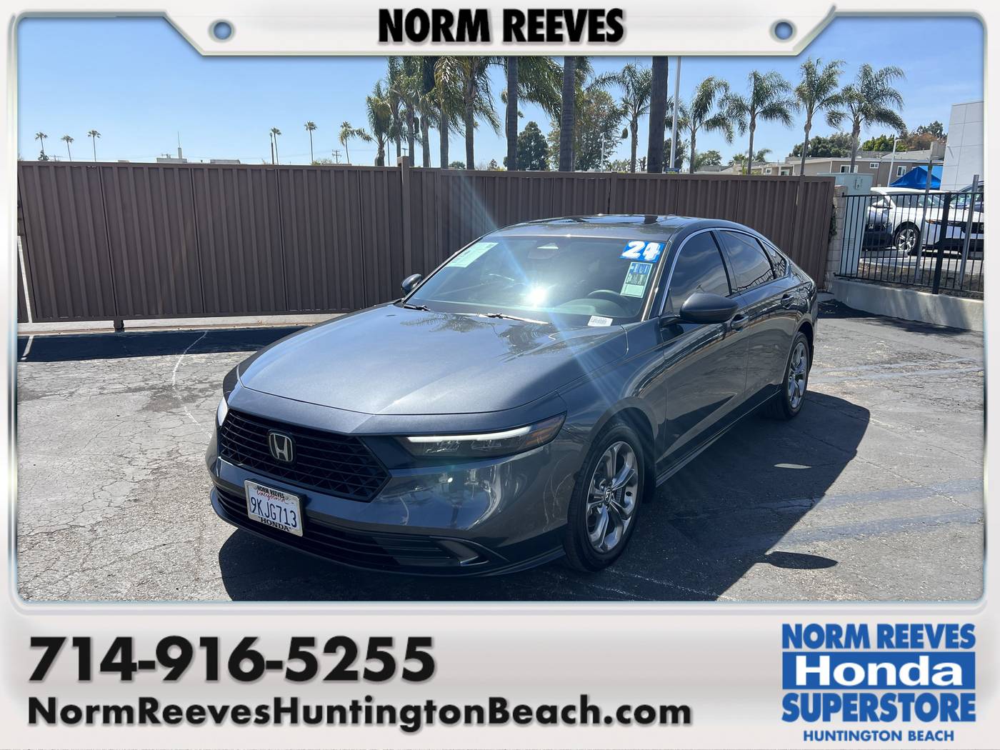 2024 Honda Accord EX — Sedan — 14,202 mi — Huntington Beach, CA