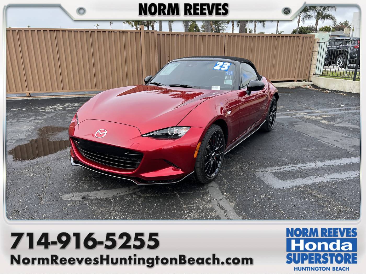 2023 Mazda MX-5 Miata Club — Convertible — 2,721 mi — Huntington Beach, CA
