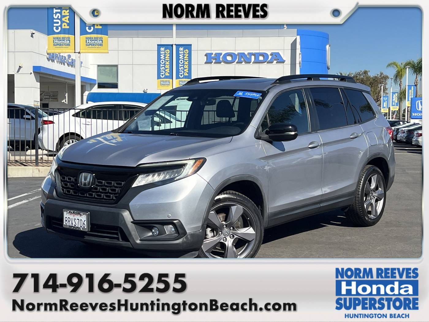 2019 Honda Passport Touring — SUV — 54,257 mi — Huntington Beach, CA