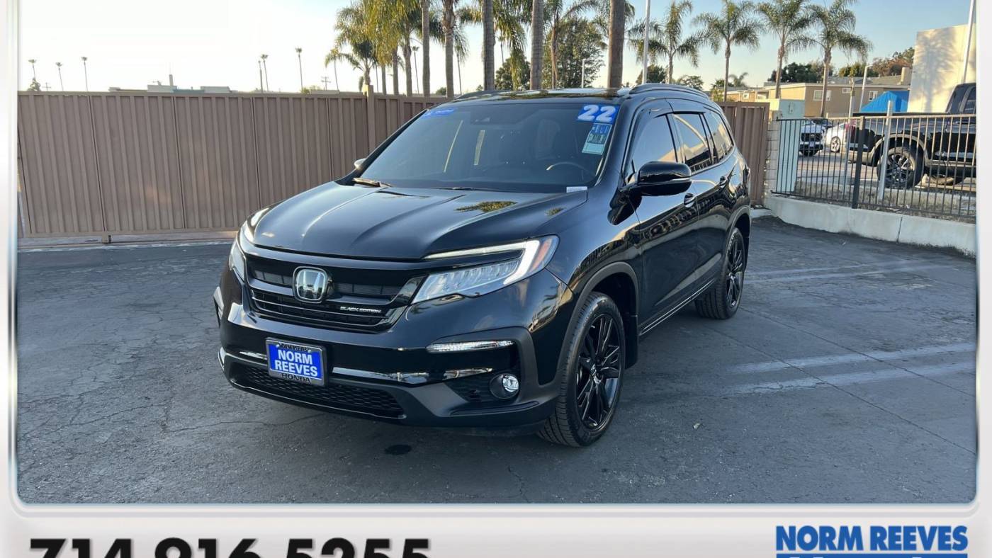 2022 Honda Pilot Black Edition — SUV — 19,197 mi — Huntington Beach, CA