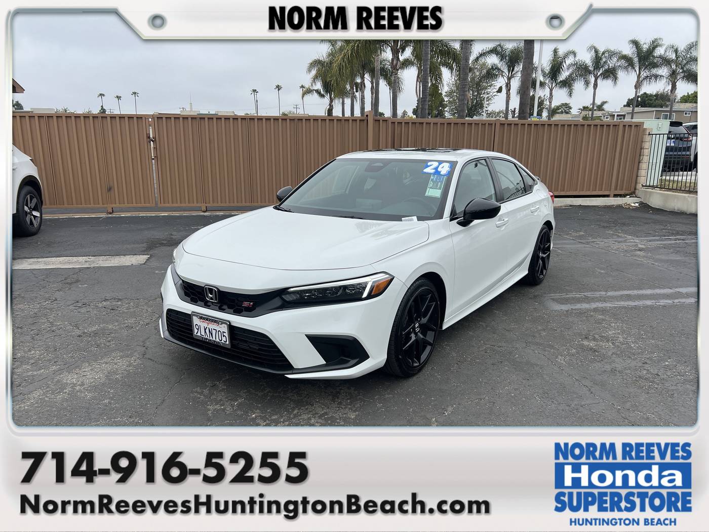 2024 Honda Civic Si — Sedan — 7,734 mi — Huntington Beach, CA