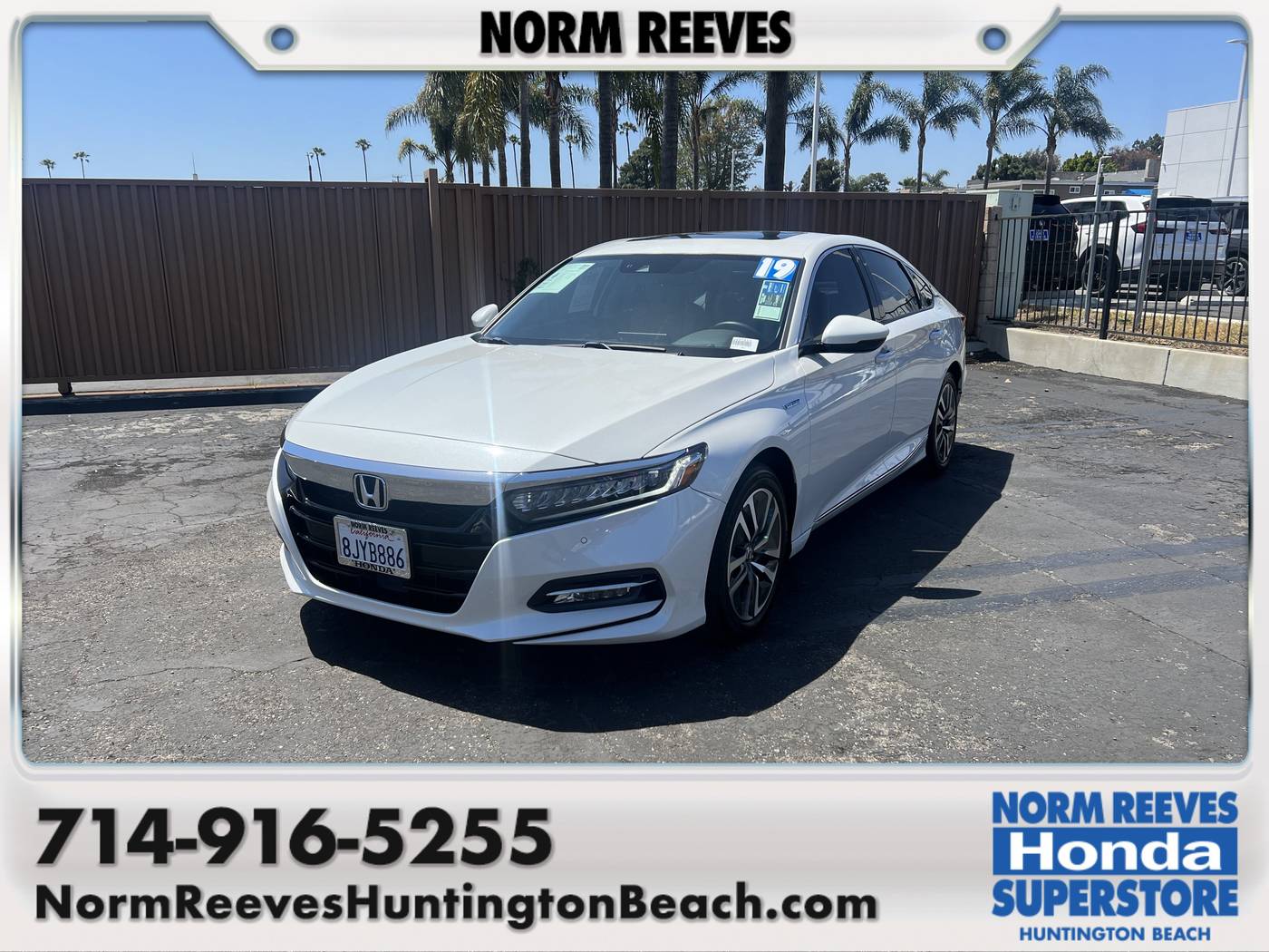 2019 Honda Accord Hybrid Touring — Sedan — 90,162 mi — Huntington Beach, CA