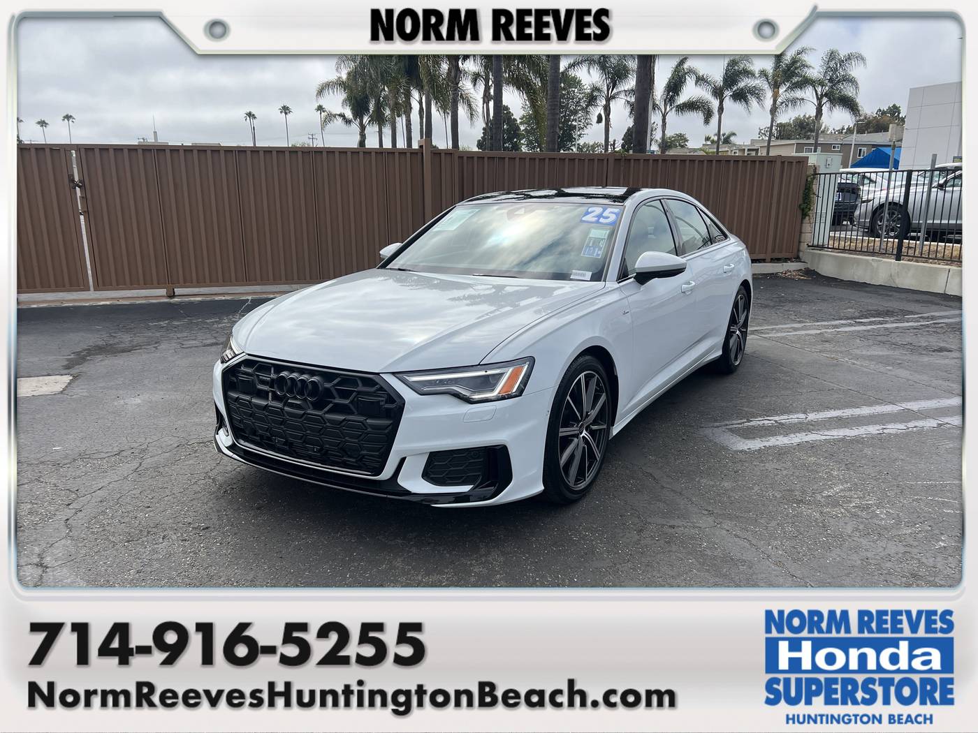 2025 Audi A6 Premium Plus — Sedan — 1,514 mi — Huntington Beach, CA