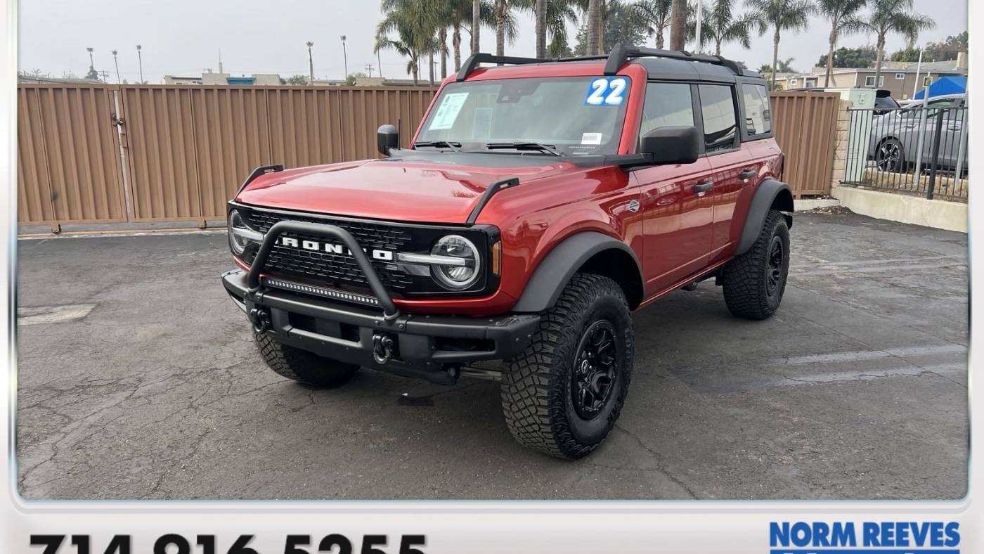 2022 Ford Bronco Wildtrak — SUV — 19,487 mi — Huntington Beach, CA