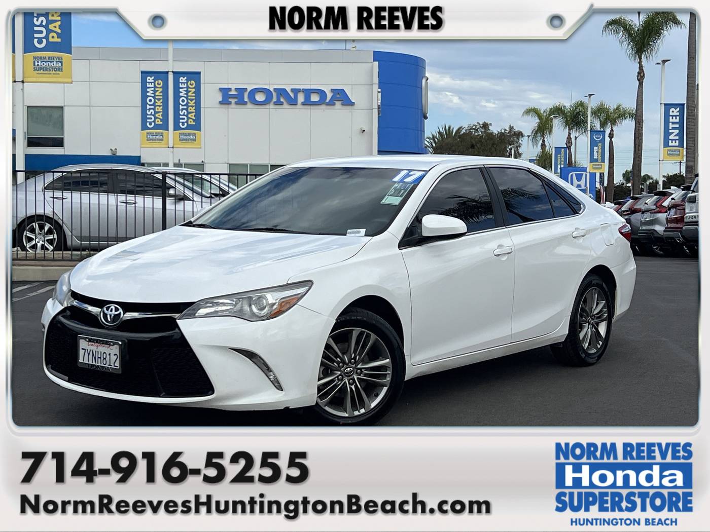 2017 Toyota Camry XSE — Sedan — 133,127 mi — Huntington Beach, CA