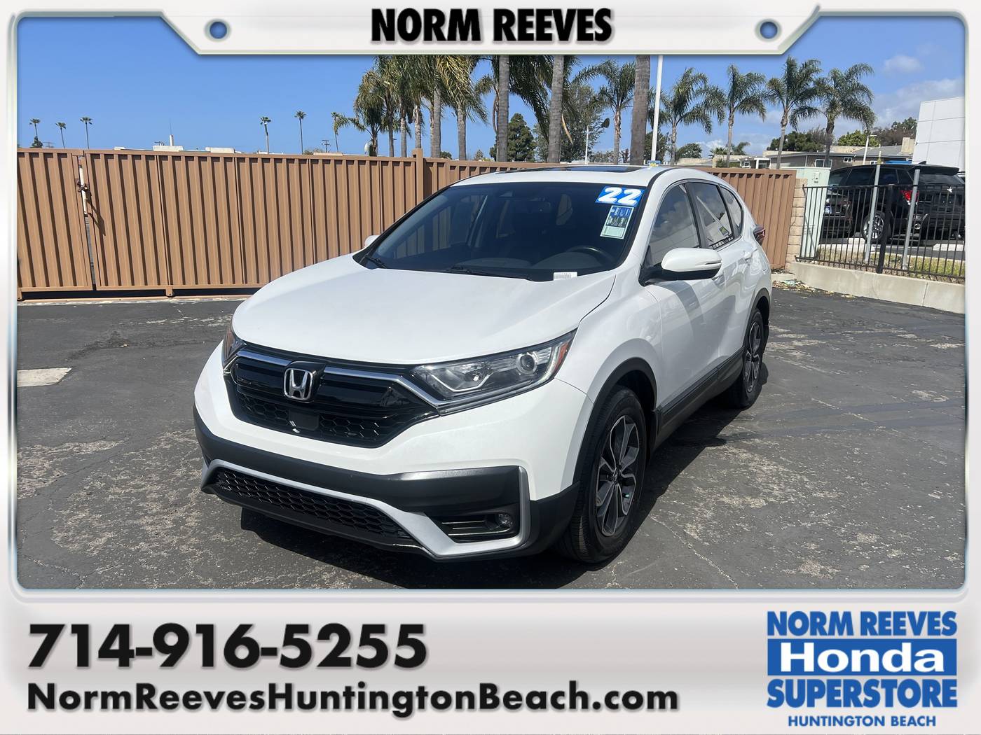 2022 Honda CR-V EX-L — SUV — 18,034 mi — Huntington Beach, CA