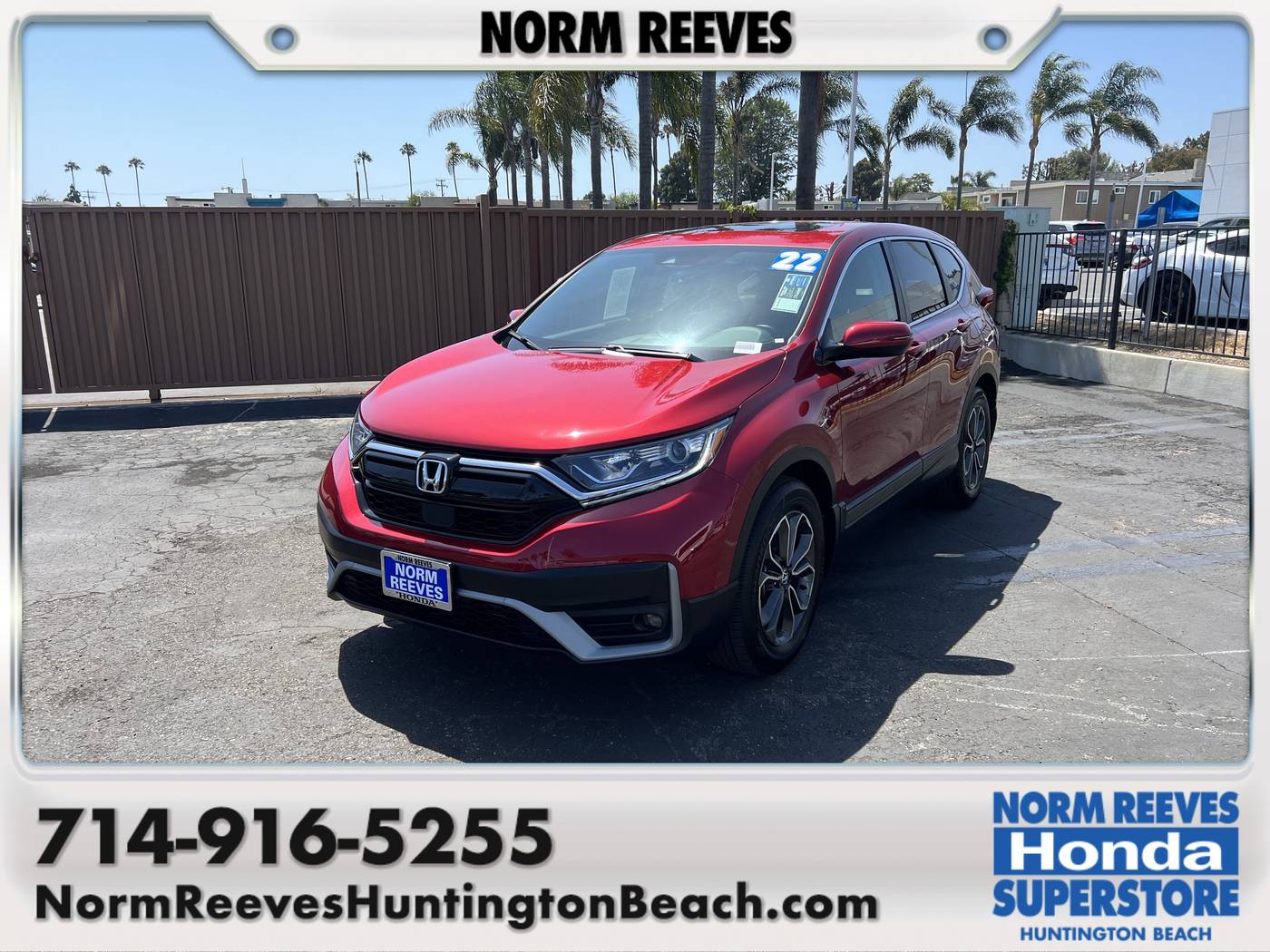2022 Honda CR-V EX-L — SUV — 11,695 mi — Huntington Beach, CA