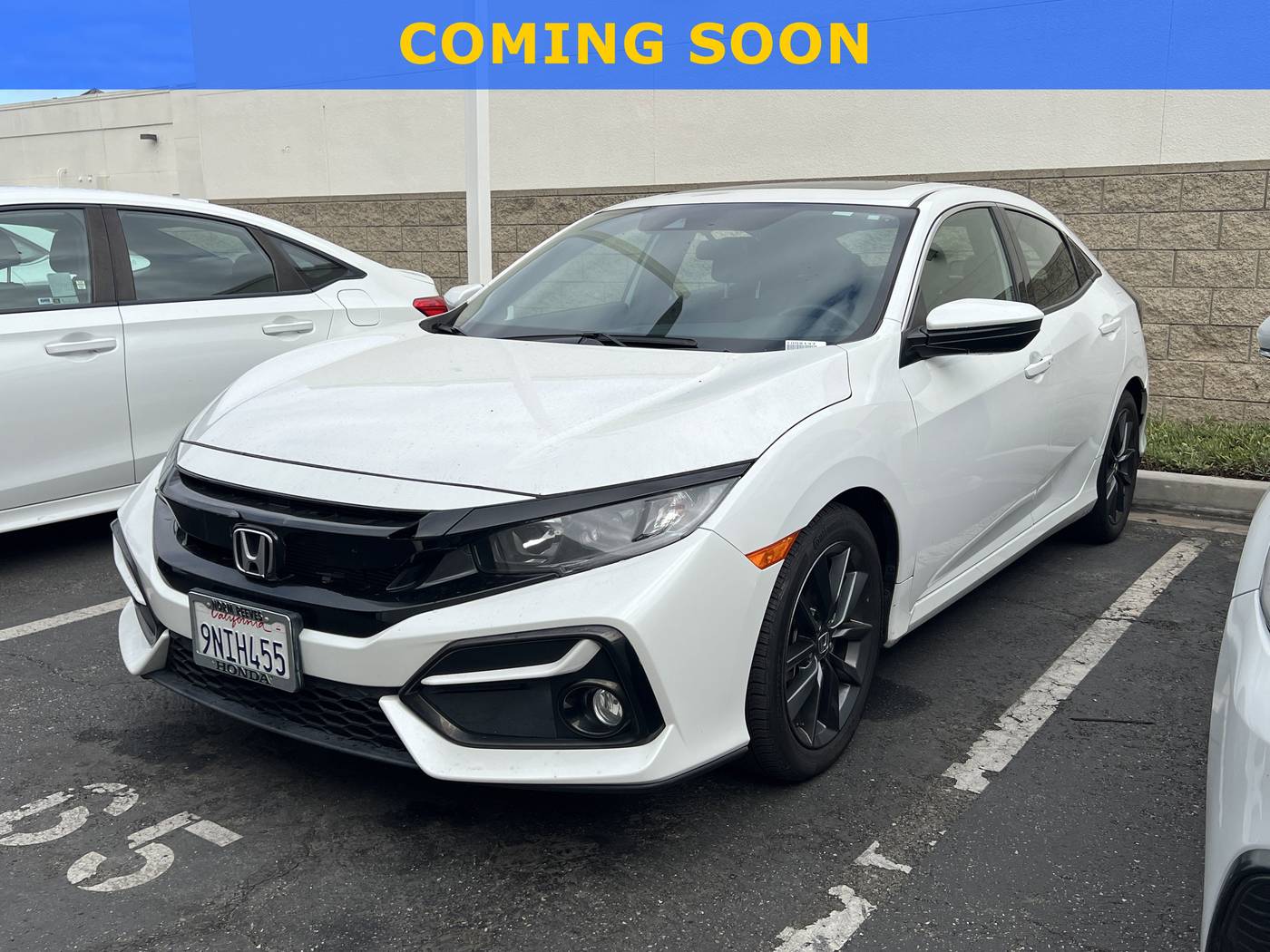 2021 Honda Civic EX — Hatchback — 66,256 mi — Huntington Beach, CA