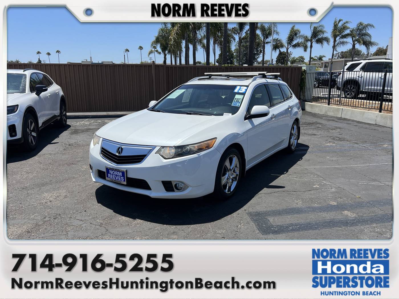 2013 Acura TSX Technology Package — Wagon — 87,604 mi — Huntington Beach, CA