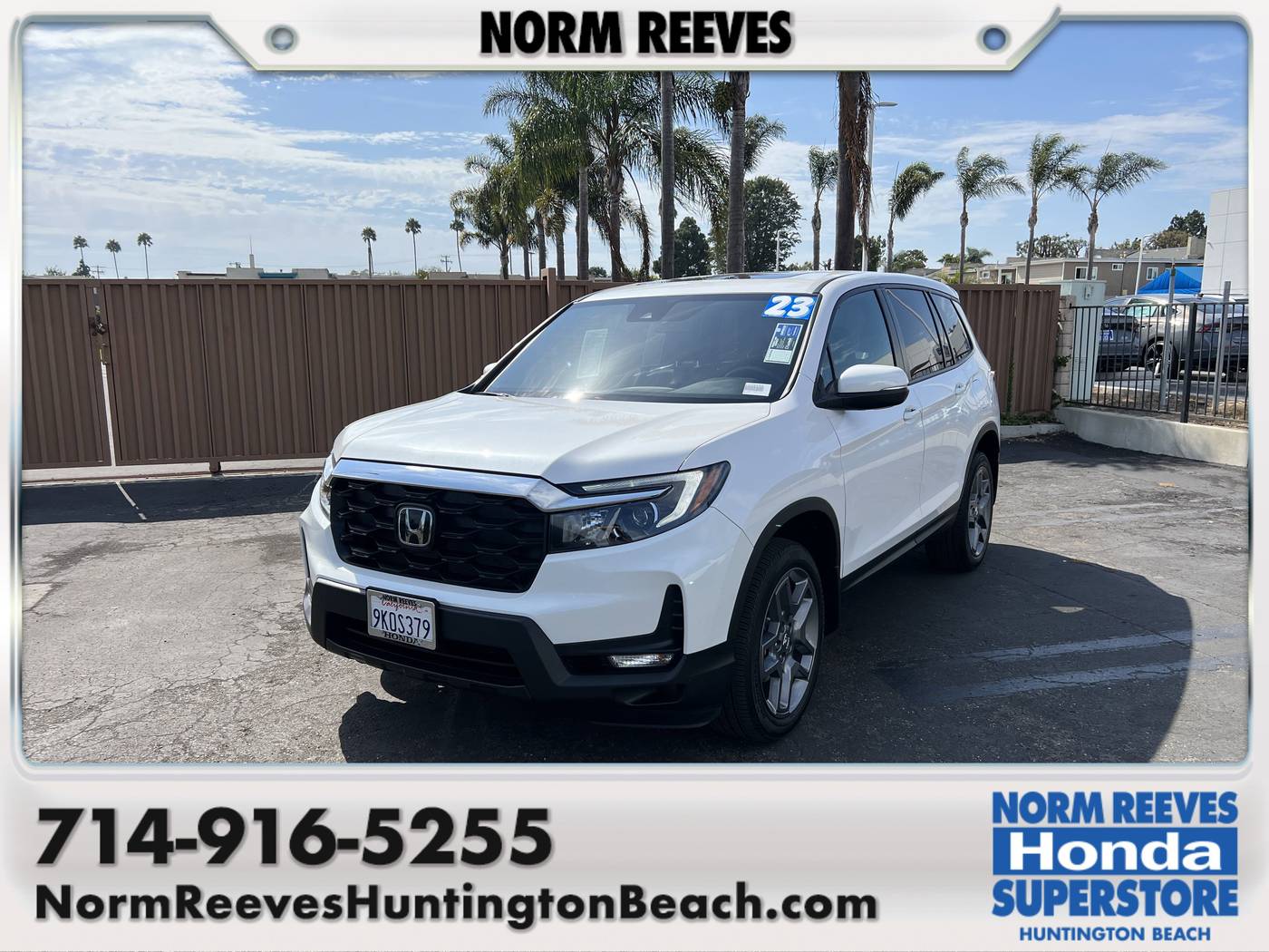 2023 Honda Passport EX-L — SUV — 16,452 mi — Huntington Beach, CA