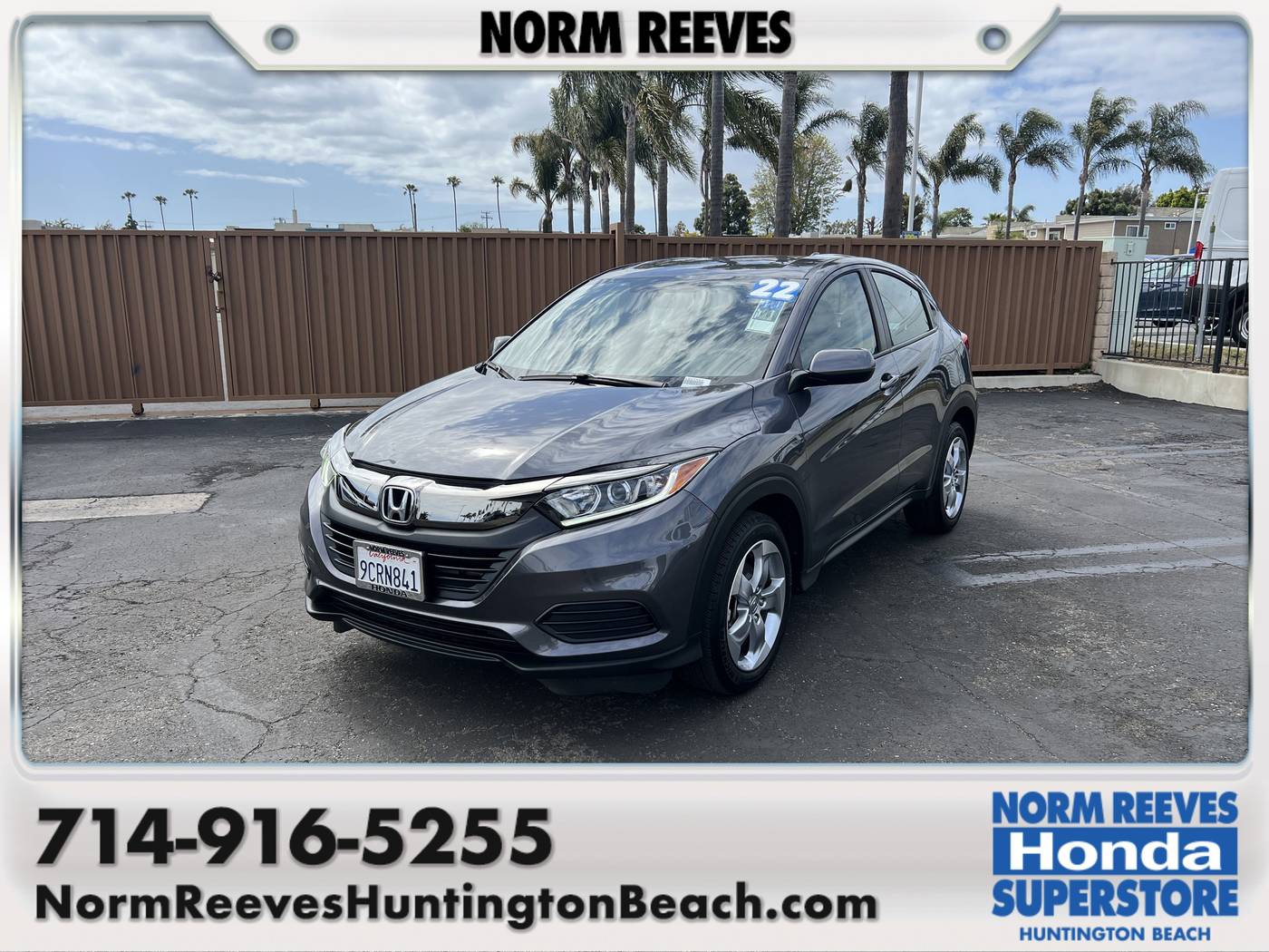 2022 Honda HR-V LX — SUV — 27,733 mi — Huntington Beach, CA