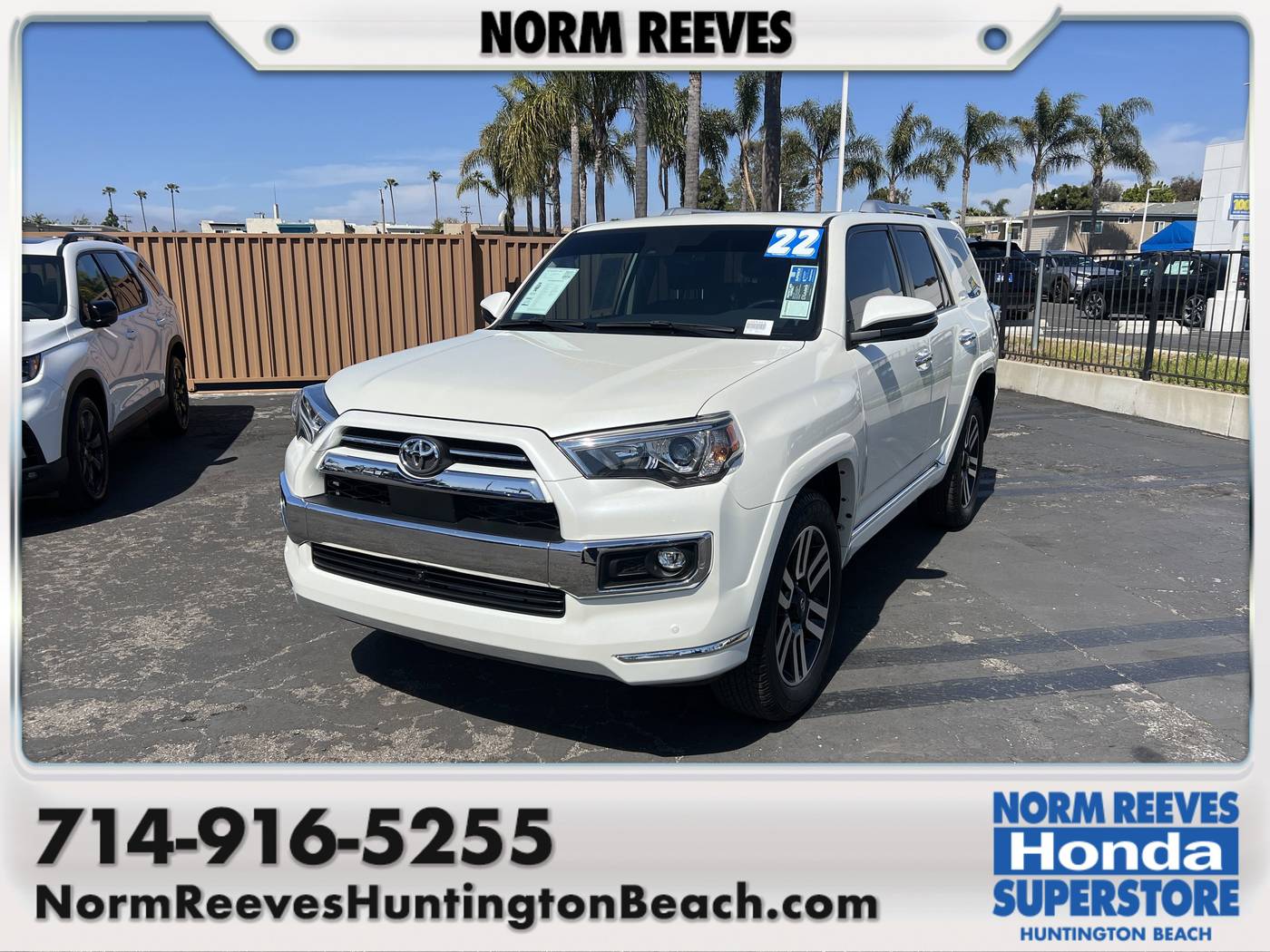 2022 Toyota 4Runner Limited — SUV — 10,789 mi — Huntington Beach, CA