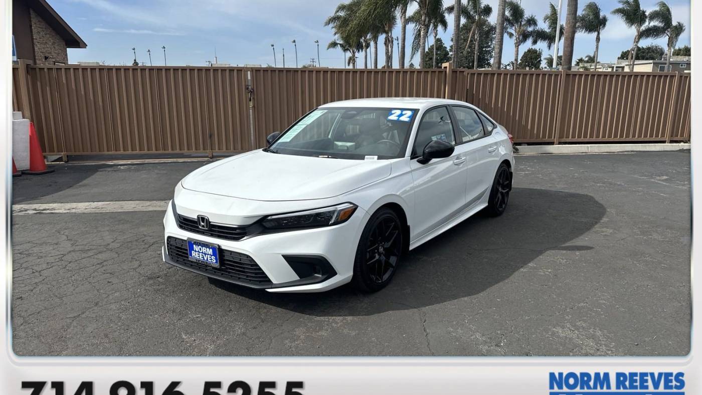 2022 Honda Civic Sport — Sedan — 27,380 mi — Huntington Beach, CA