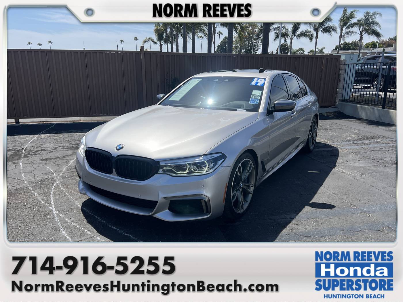 2019 BMW 5 Series M550i — Sedan — 48,026 mi — Huntington Beach, CA