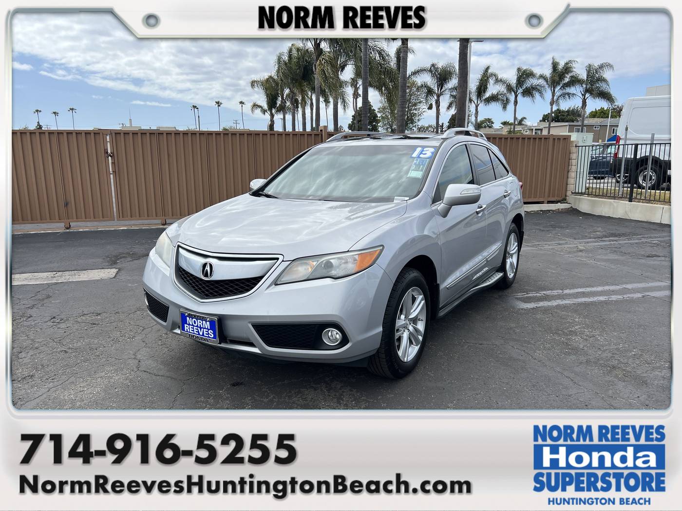 2013 Acura RDX Technology Package — SUV — 113,497 mi — Huntington Beach, CA