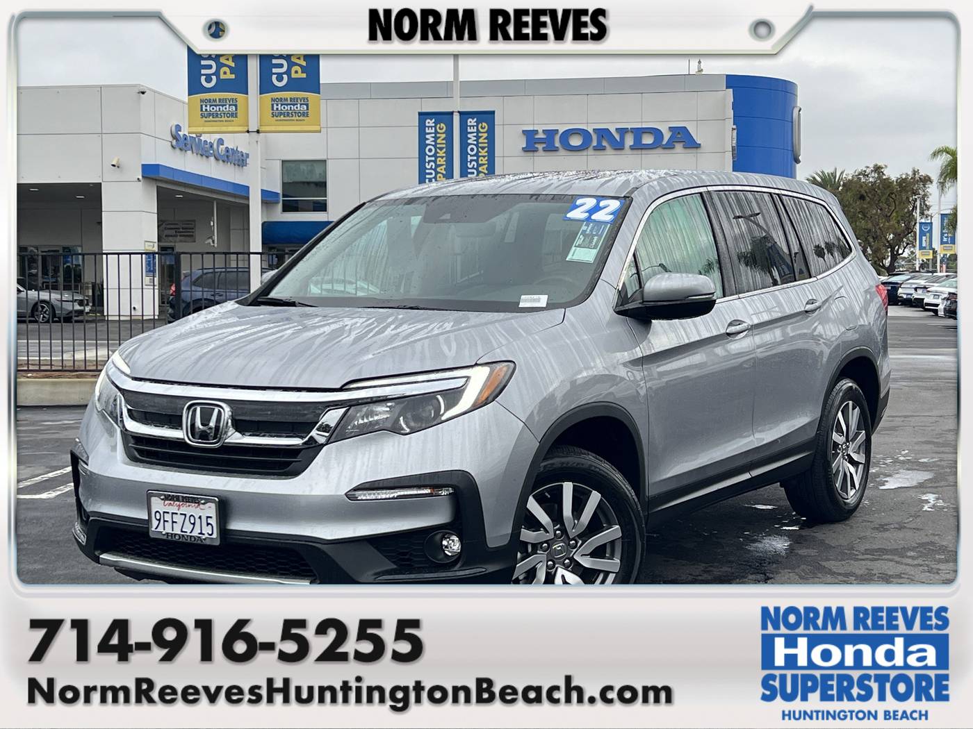 2022 Honda Pilot EX-L — SUV — 30,829 mi — Huntington Beach, CA