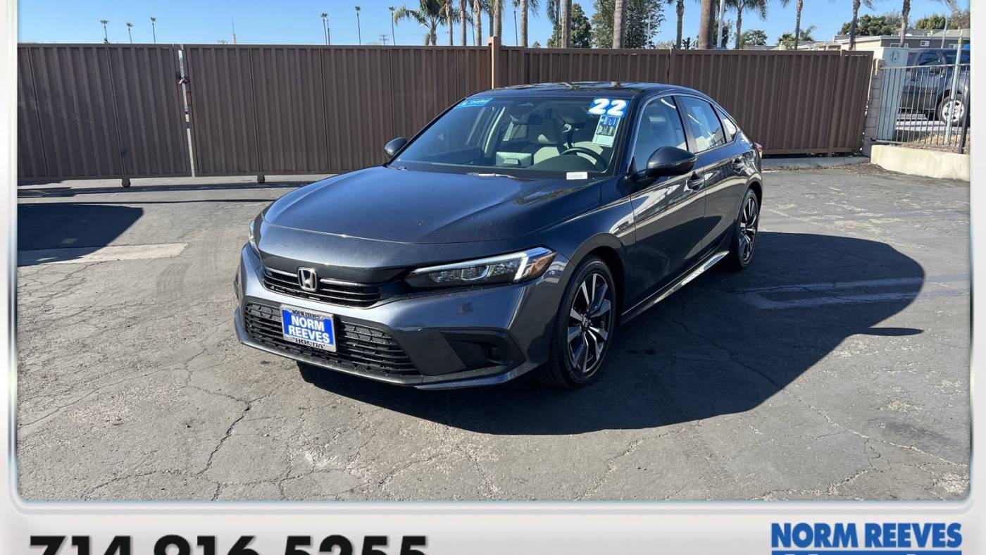 2022 Honda Civic EX — Sedan — 33,764 mi — Huntington Beach, CA