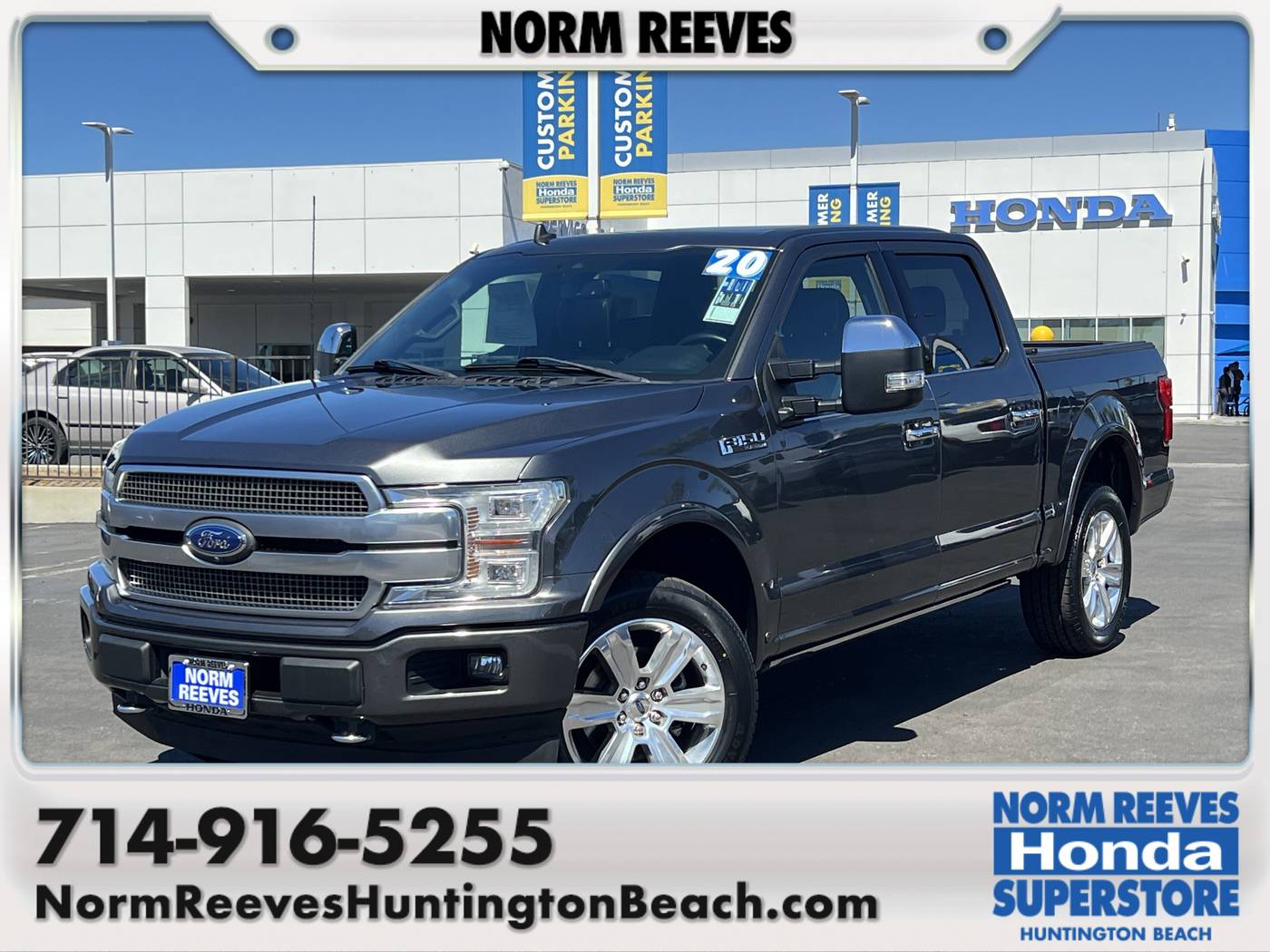 2020 Ford F-150 Platinum — Pickup Truck — 39,900 mi — Huntington Beach, CA