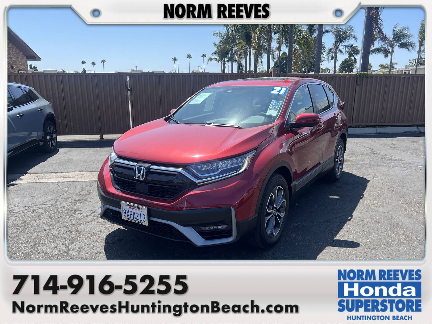 2021 Honda CR-V Hybrid EX-L — SUV — 12,225 mi — Huntington Beach, CA