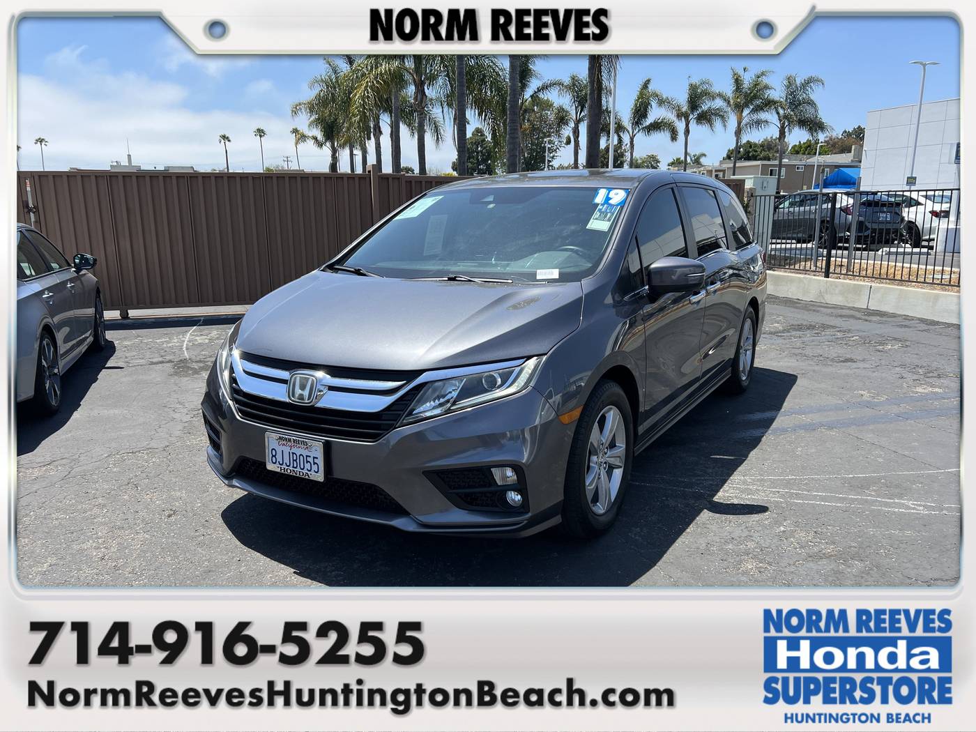 2019 Honda Odyssey EX-L — Minivan — 57,415 mi — Huntington Beach, CA