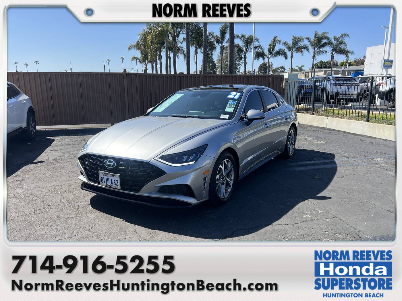 2021 Hyundai Sonata SEL — Sedan — 77,506 mi — Huntington Beach, CA