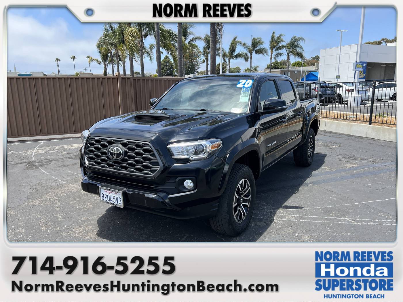 2020 Toyota Tacoma TRD Off Road — Pickup Truck — 81,915 mi — Huntington Beach, CA