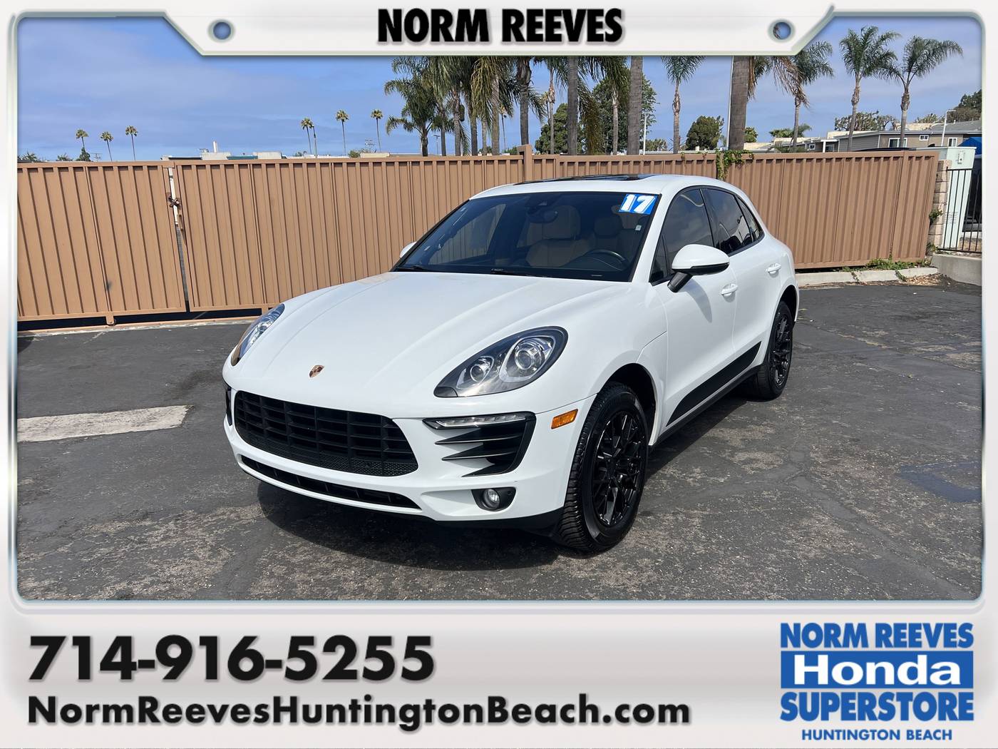 2017 Porsche Macan Standard — SUV — 67,264 mi — Huntington Beach, CA