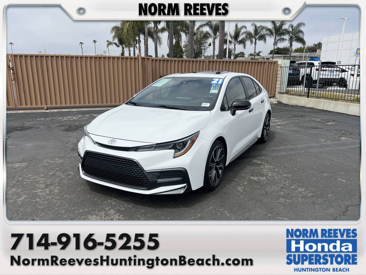 2021 Toyota Corolla SE — Sedan — 82,790 mi — Huntington Beach, CA