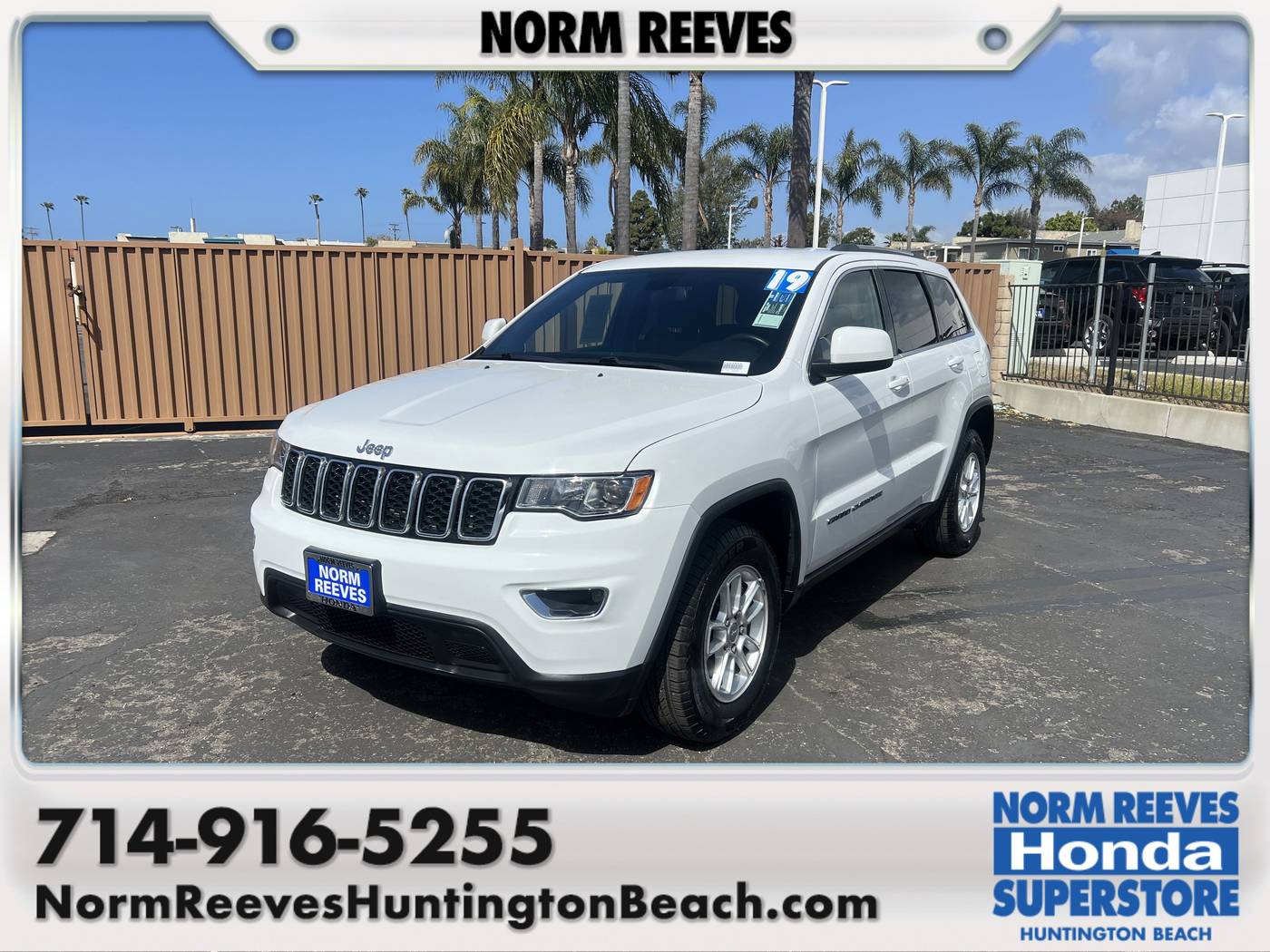 2019 Jeep Grand Cherokee Laredo E — SUV — 49,902 mi — Huntington Beach, CA